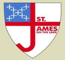 st-james-1 Color logo for St. James on the Lake Episcopal Church in Kemp, Texas